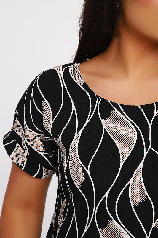 Натали Платье 578606 29014 черно-белый