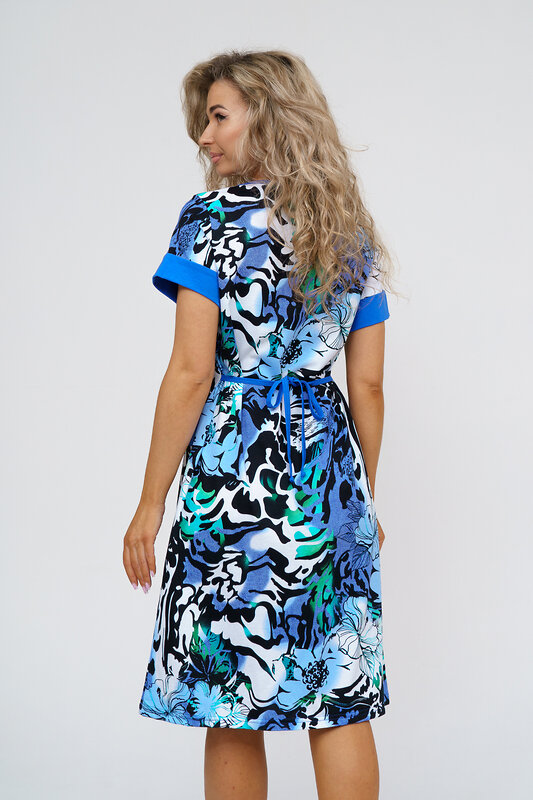 Натали Халат 578616 36947 сине-голубой