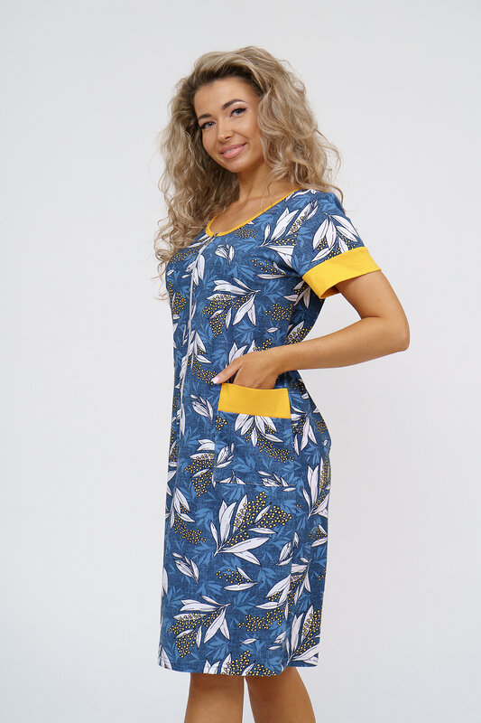 Натали Халат 578618 36945 индиго