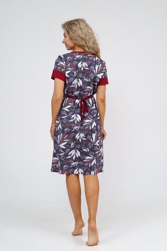 Натали Халат 578619 36945 серый