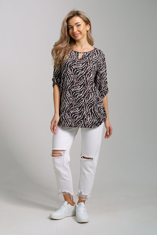 Натали Туника 578627 36942 коричневый