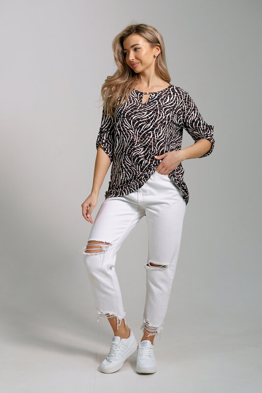 Натали Туника 578627 36942 коричневый