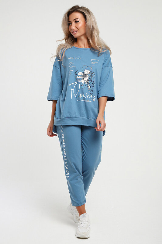 Натали Костюм 578631 51180 джинс светлый