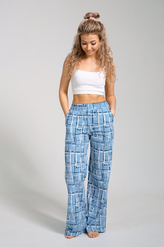 Натали Брюки 578633 36940 голубой