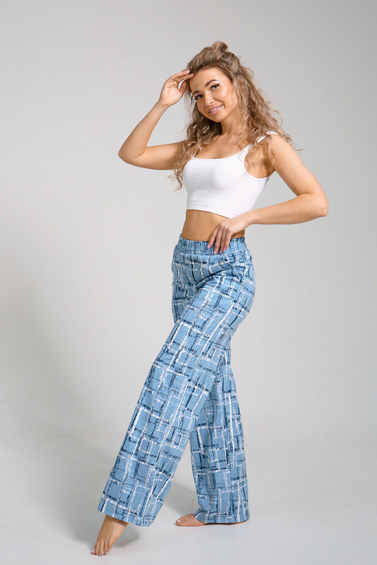 Натали Брюки 578633 36940 голубой