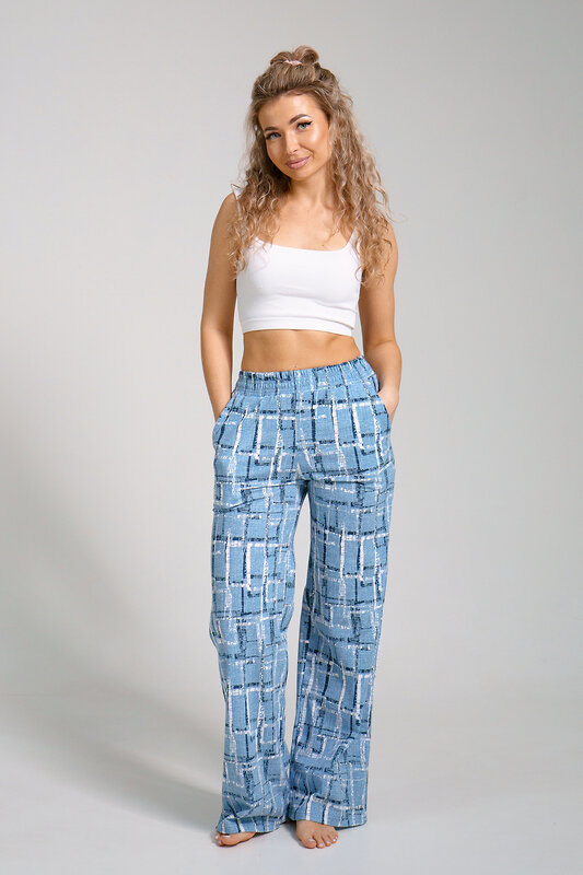 Натали Брюки 578633 36940 голубой