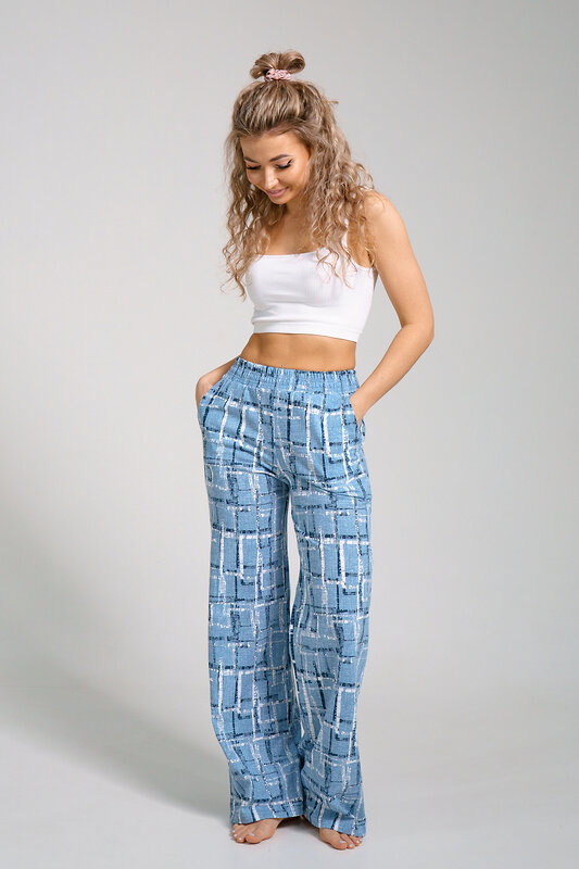 Натали Брюки 578633 36940 голубой