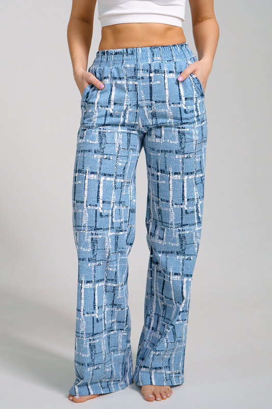 Натали Брюки 578633 36940 голубой