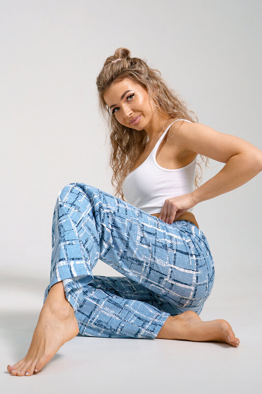 Натали Брюки 578633 36940 голубой