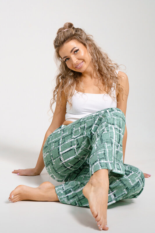 Натали Брюки 578634 36940 зеленый