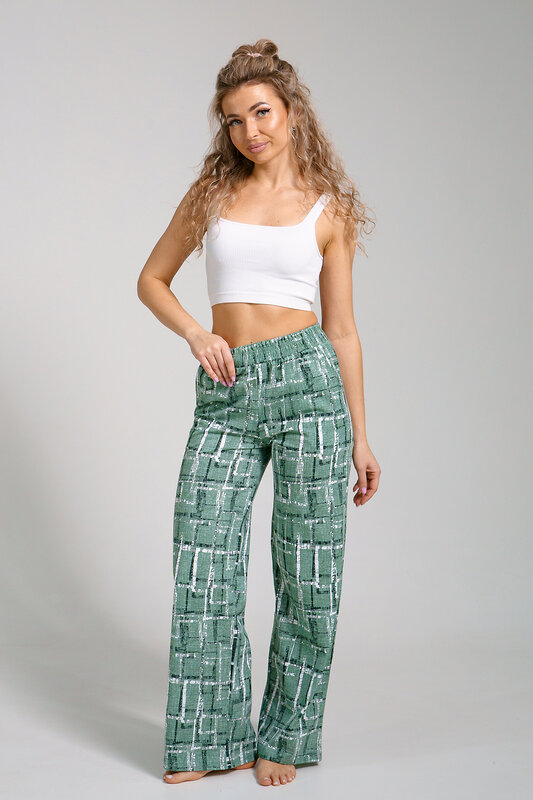 Натали Брюки 578634 36940 зеленый