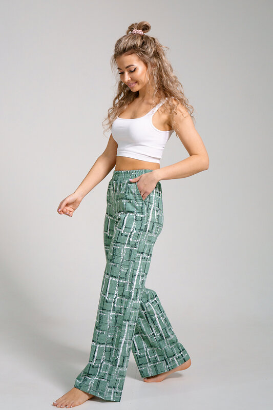 Натали Брюки 578634 36940 зеленый