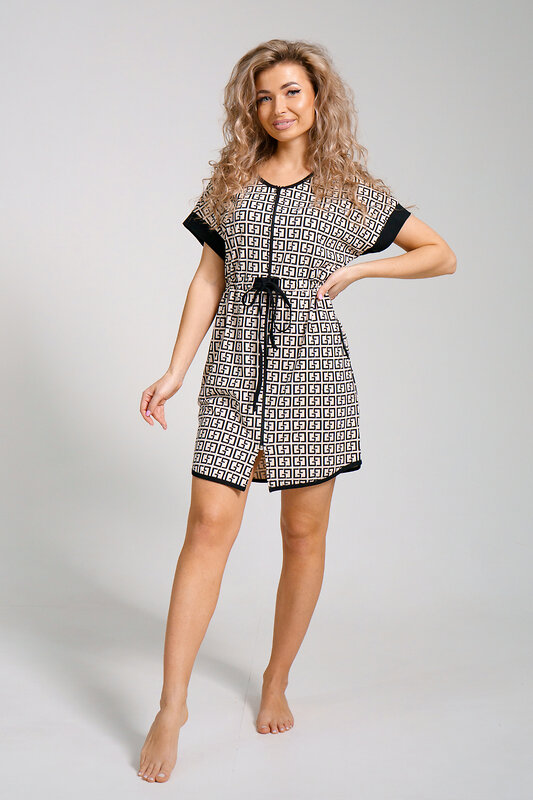 Натали Халат 578635 36939 молочный