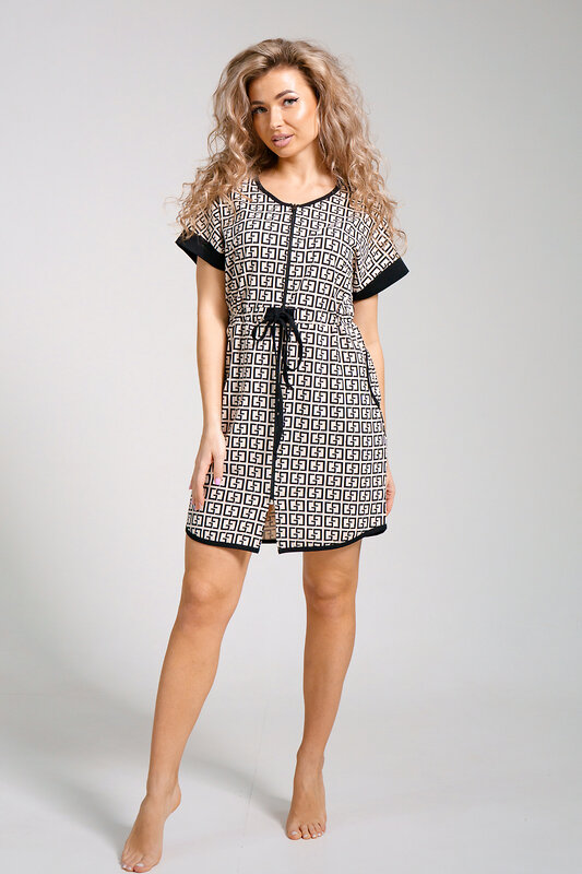 Натали Халат 578635 36939 молочный