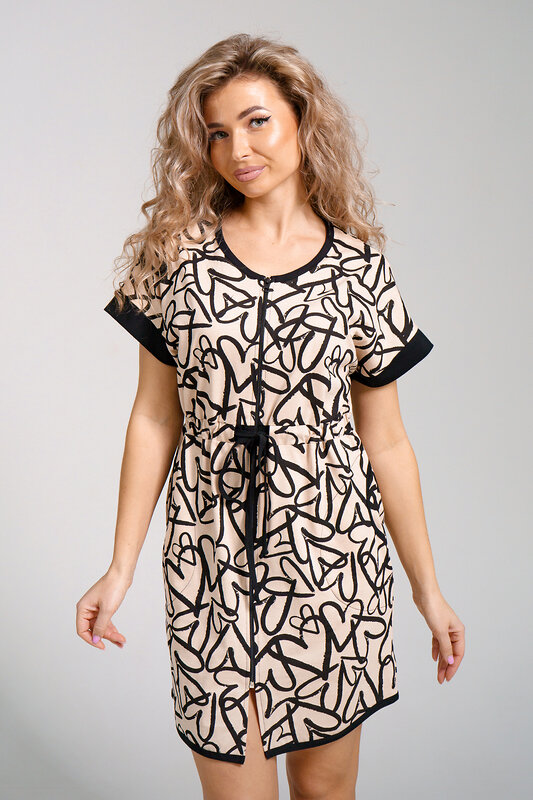 Натали Халат 578636 36938 молочный