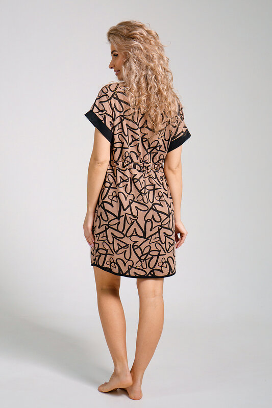 Натали Халат 578637 36938 коричневый