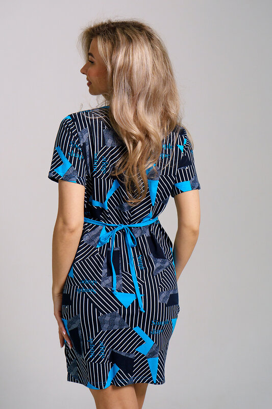 Натали Халат 578641 36937 синий