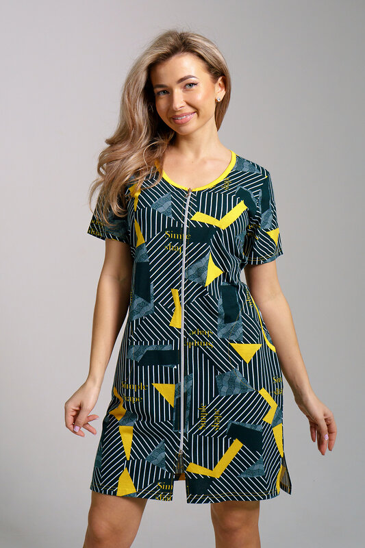 Натали Халат 578642 36937 зеленый