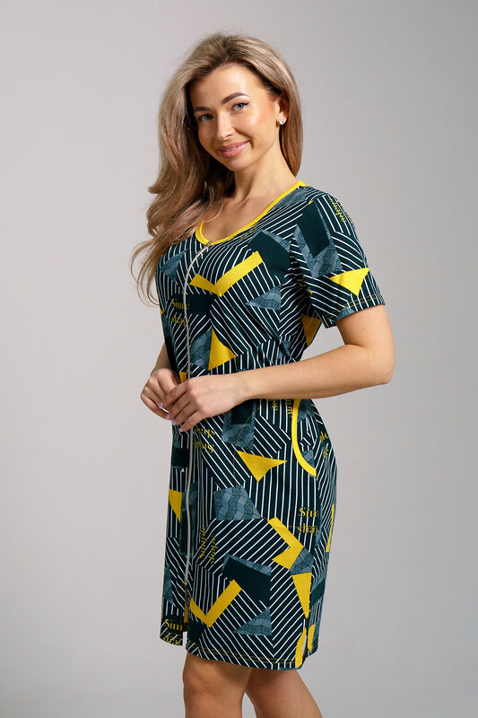 Натали Халат 578642 36937 зеленый