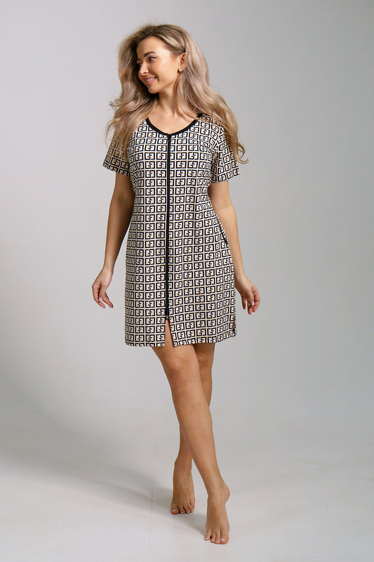 Натали Халат 578644 36934 молочный