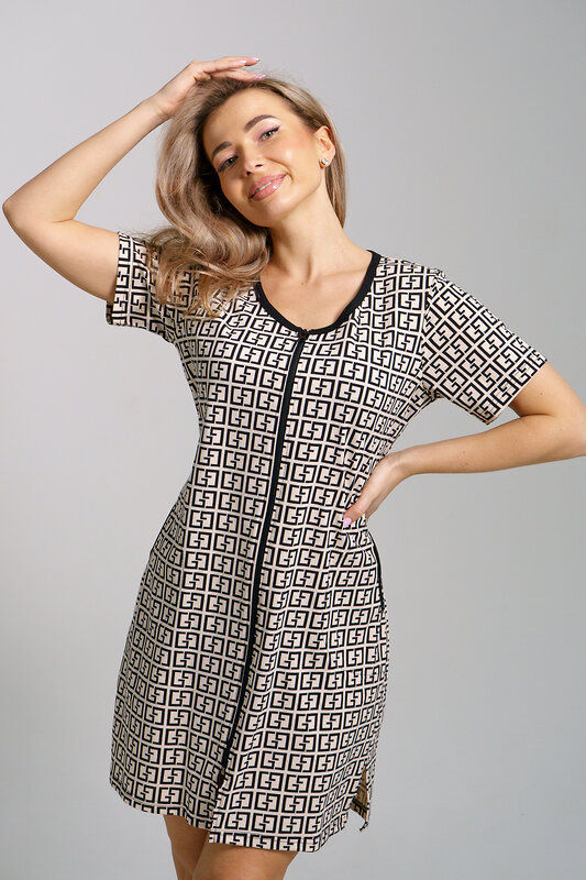 Натали Халат 578644 36934 молочный