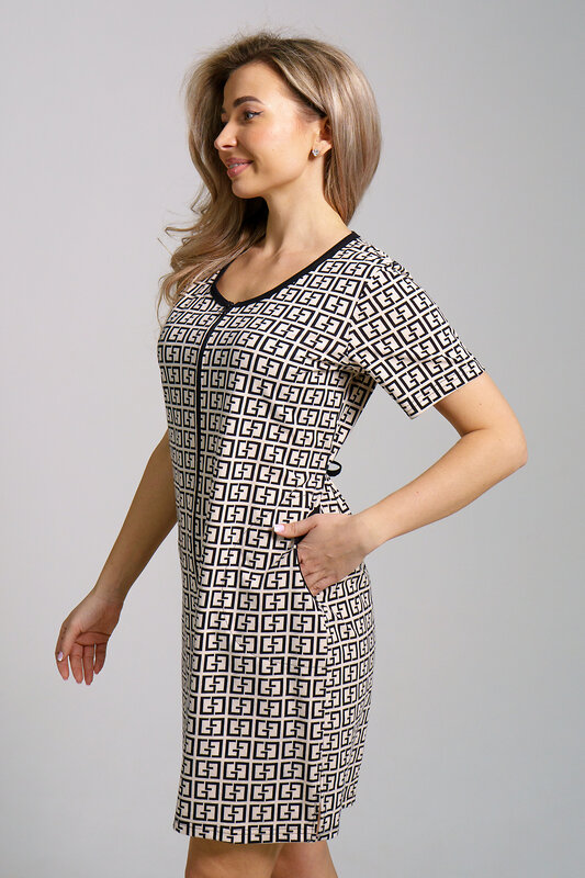 Натали Халат 578644 36934 молочный