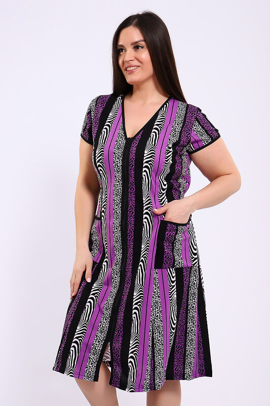 Натали Халат 578649 29013 сиреневый