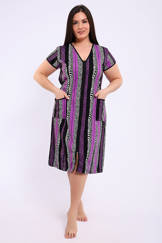 Натали Халат 578649 29013 сиреневый