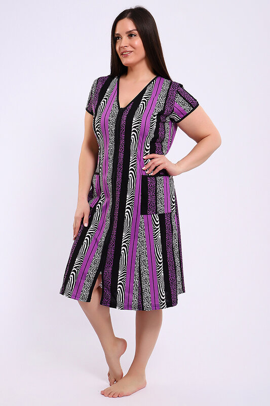 Натали Халат 578649 29013 сиреневый