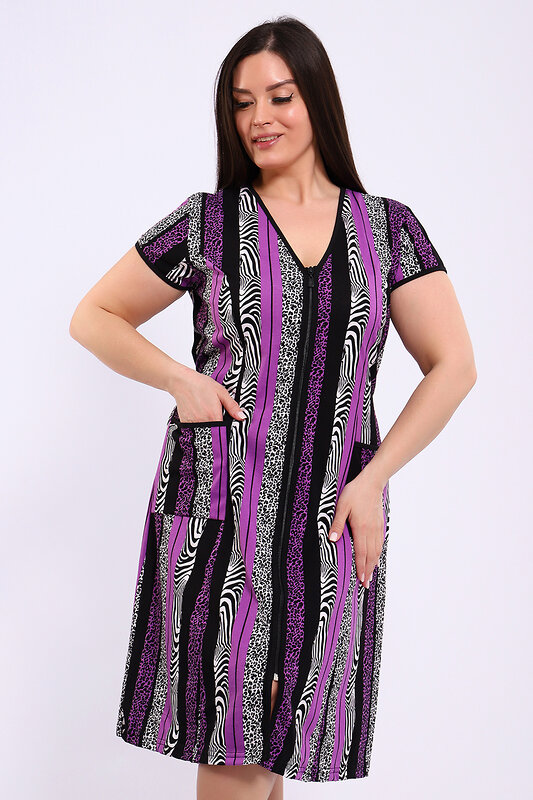 Натали Халат 578649 29013 сиреневый