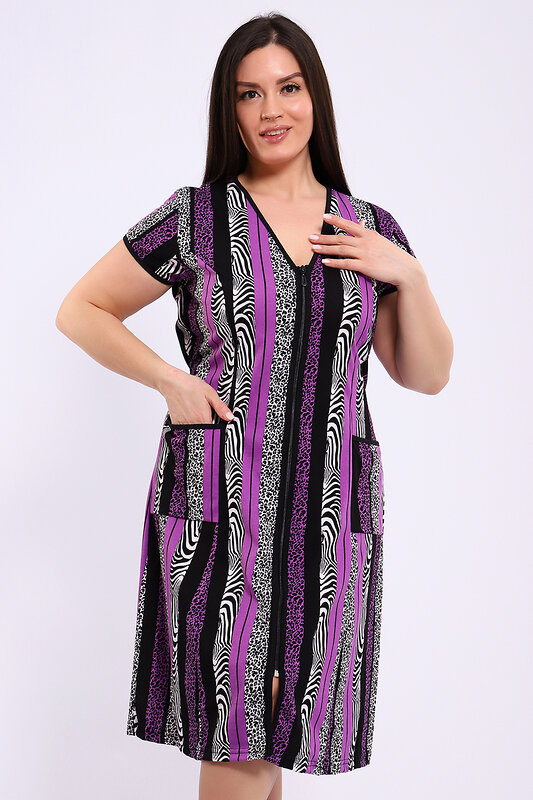 Натали Халат 578649 29013 сиреневый