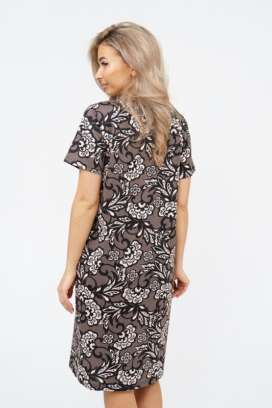 Натали Халат 578655 36929 коричневый