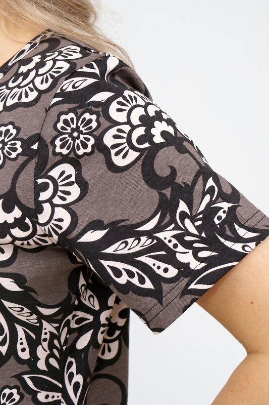 Натали Халат 578655 36929 коричневый