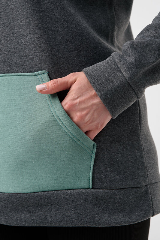 Натали Толстовка 578657 52450 серый