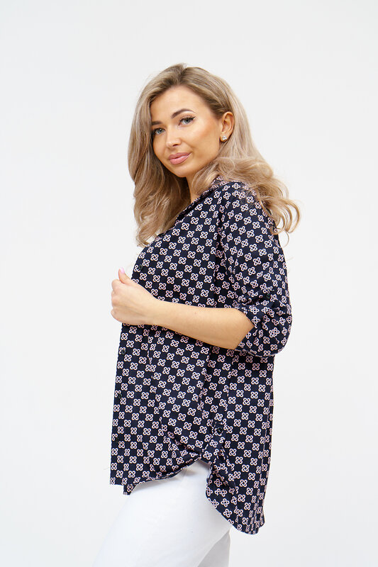 Натали Рубашка 578659 36928 темно-синий