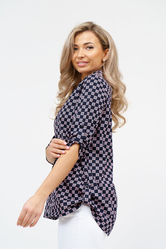 Натали Рубашка 578659 36928 темно-синий