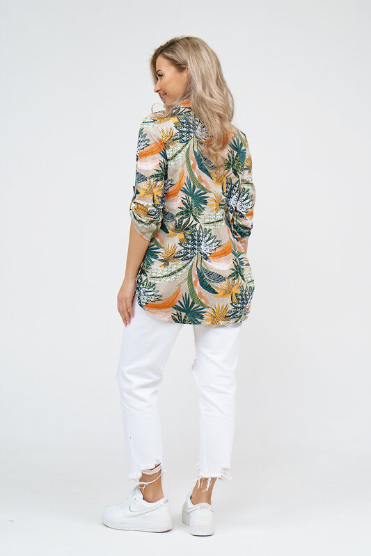 Натали Рубашка 578660 36927 оранжевый