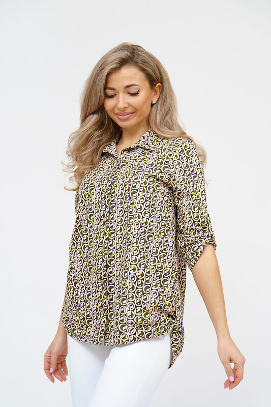 Натали Рубашка 578661 36926 хаки