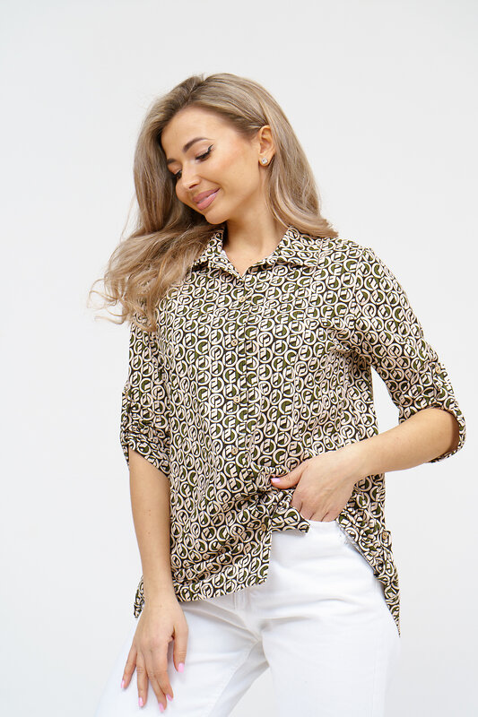 Натали Рубашка 578661 36926 хаки