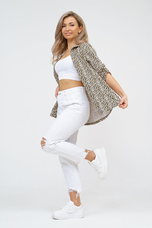 Натали Рубашка 578661 36926 хаки