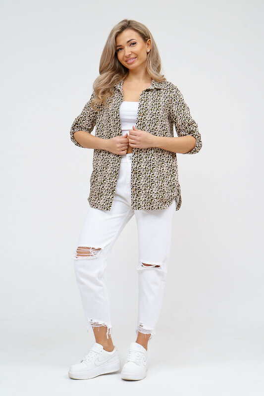 Натали Рубашка 578661 36926 хаки