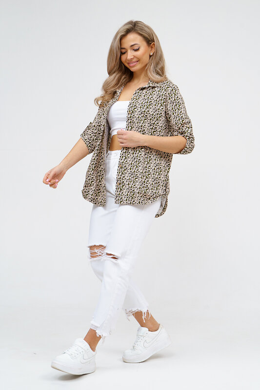 Натали Рубашка 578661 36926 хаки