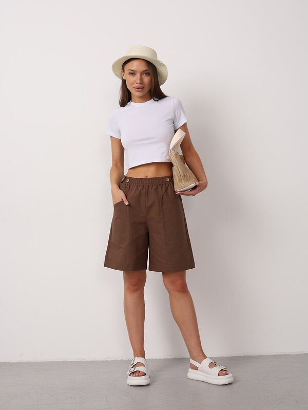 Натали Шорты 578666 20681 мокко