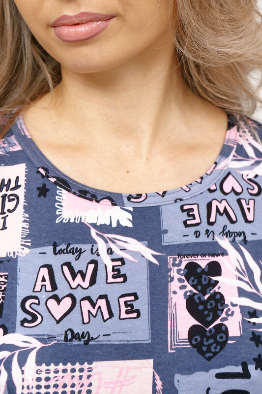 Натали Туника 578668 36924 серый