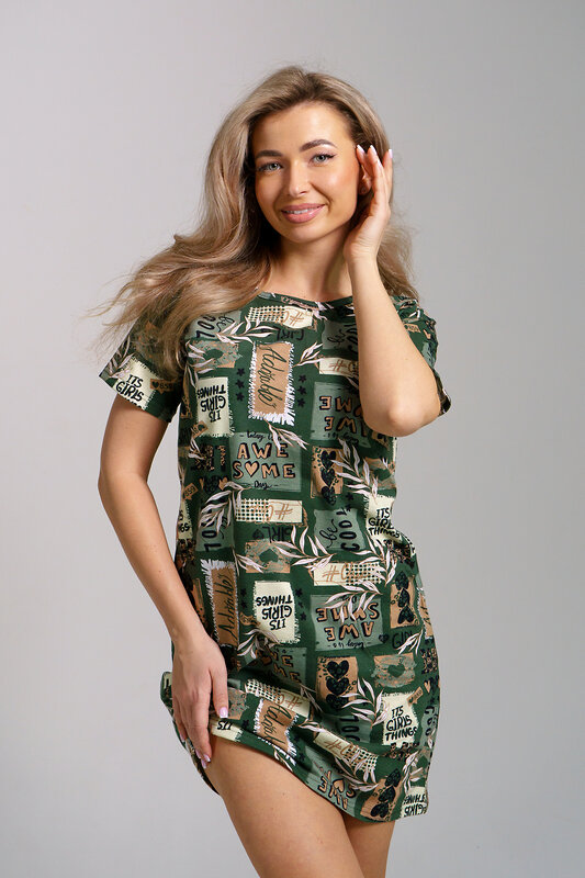 Натали Туника 578669 36924 зелёный