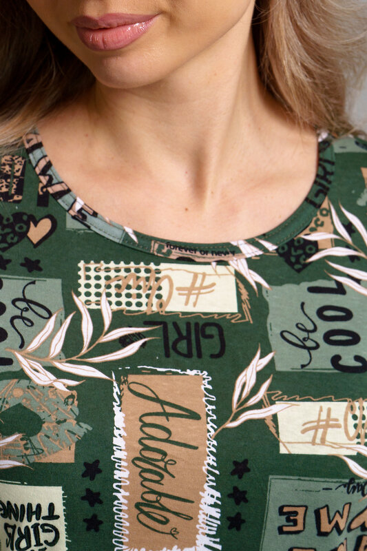 Натали Туника 578669 36924 зелёный