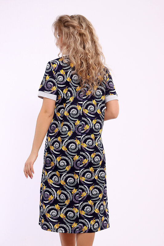 Натали Халат 578678 51170 фиолет