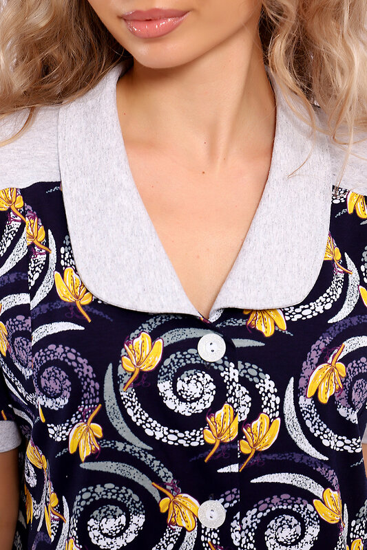 Натали Халат 578678 51170 фиолет