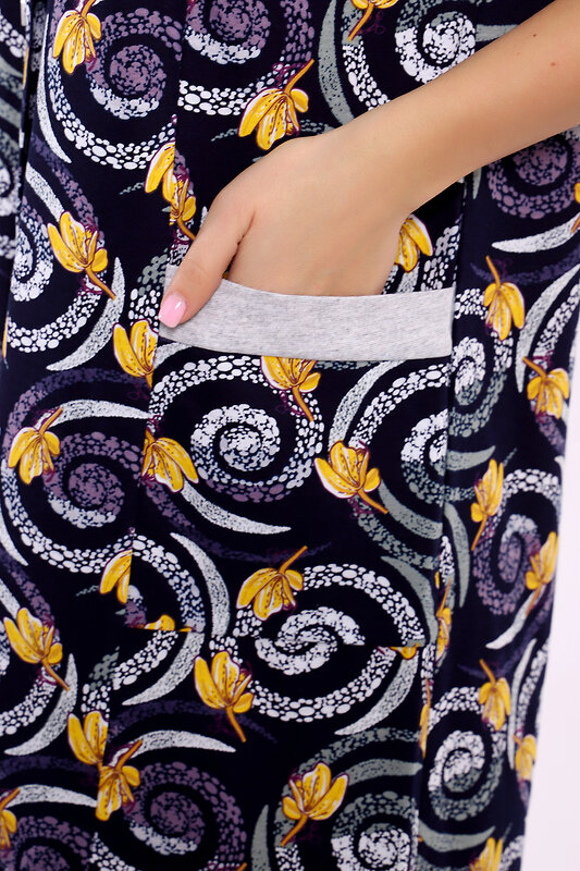 Натали Халат 578678 51170 фиолет