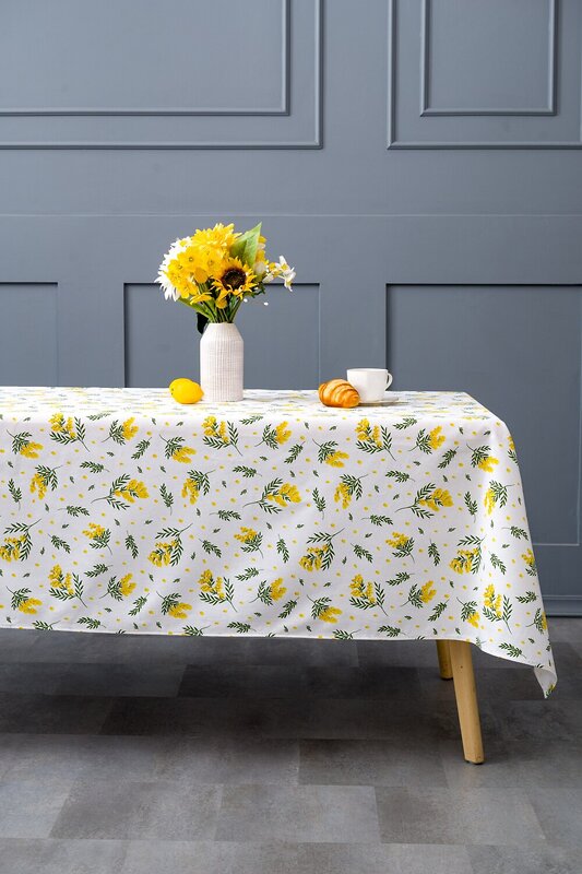 Натали Скатерть 578679 Мимоза скатерть на стол белый